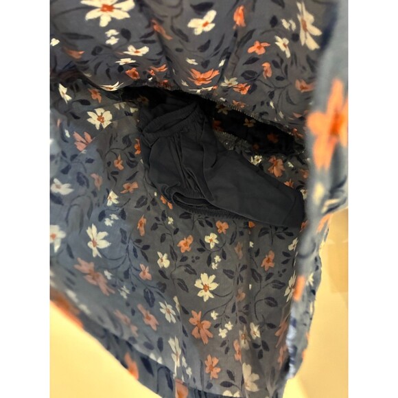 NWT Carter's Just One You Blue Floral Dress with Diaper Cover - 18M - Picture 3 of 4